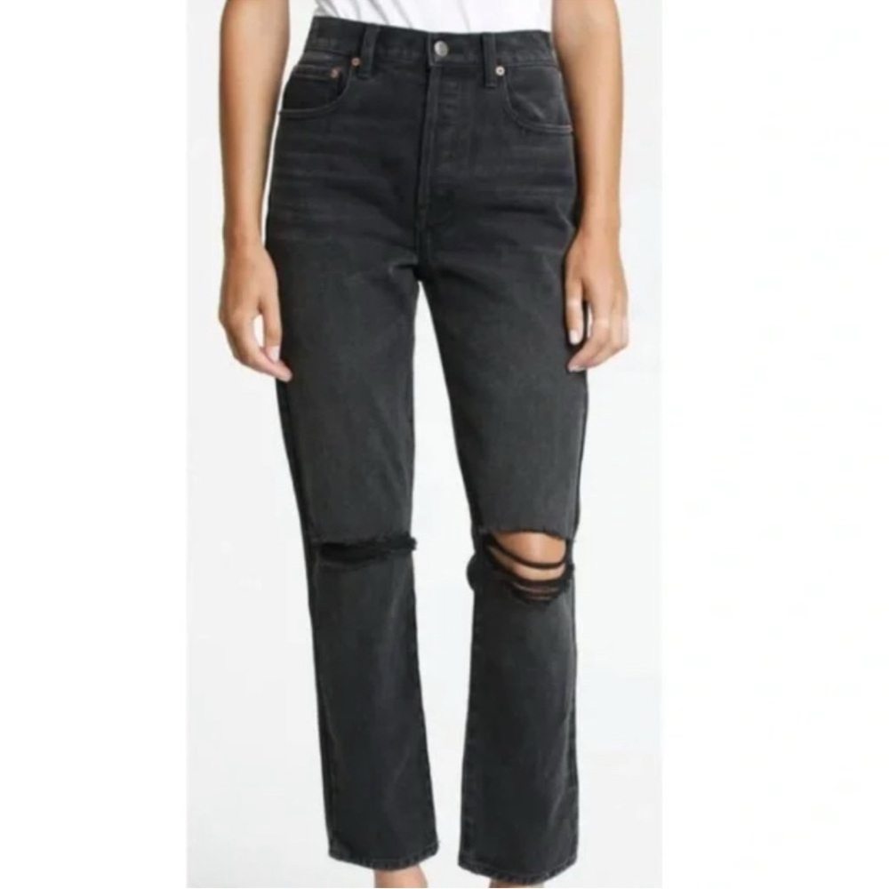 NWT Pistola Keaton High Rise Slim Straight Taurus Denim 26